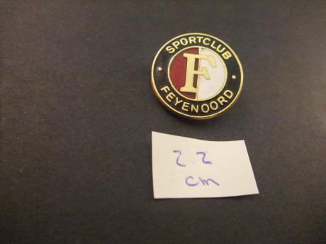 Feyenoord Rotterdam logo( 2.2 cm) rond model